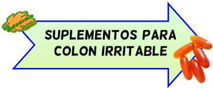 suplementos colon irritable