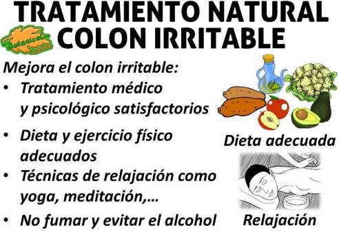 dieta para colon o intestino irritable, alimentos prohibidos y recomendados