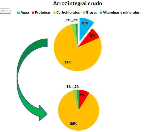 composicion de la manzana