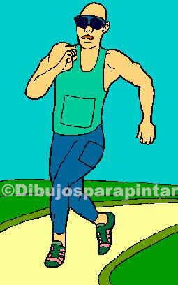 dibujo correr