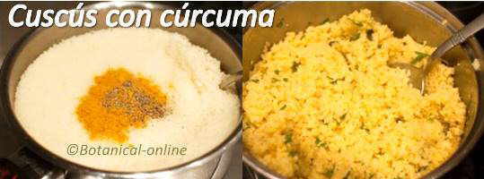 curcuma recetas cuscus