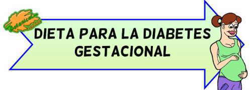 dieta diabetes gestacional