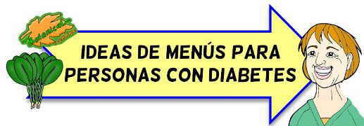 ejemplos de menus para la diabetes