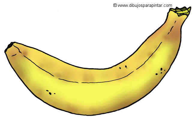 dibujo grande de pinchitos de plátanos