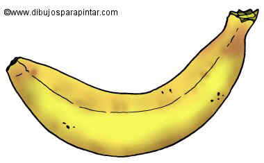 Dibujo de plátano