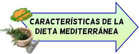 dieta mediterranea caracteristicas