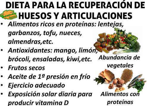 nutricion y fisioterapia