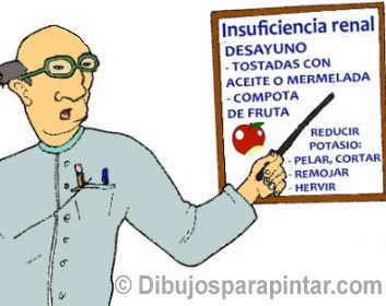 Doctor dietista dieta insuficiencia