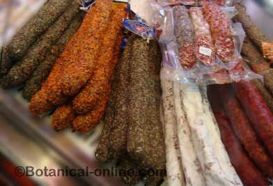 carne procesada fiambre jamon tipos salchichas