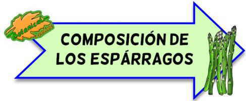 composicion de los esparragos