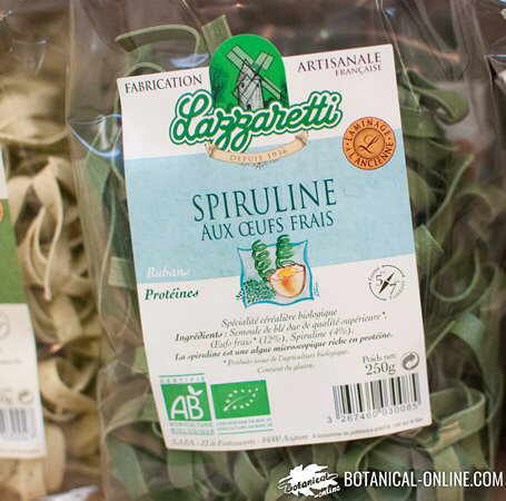 espirulina pasta