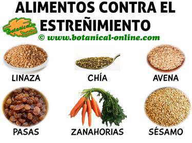 alimentos contra el estreñimiento