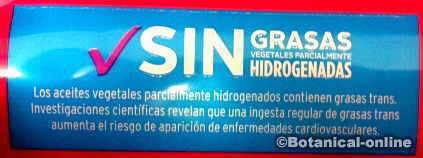 sin grasas trans