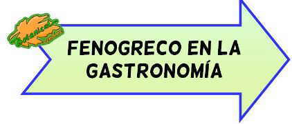 fenogreco en la gastronomia