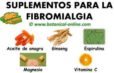 suplementos de vitaminas y minerales para la fibromialgia