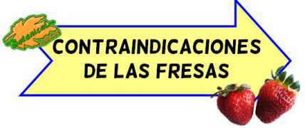 contraindicaciones fresa