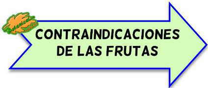 contraindicaciones fruta