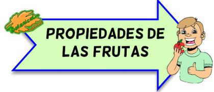 propiedades de las frutas