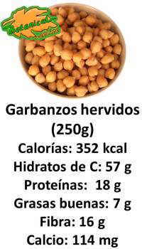 valor nutricional de los garbanzos vitaminas y minerales 