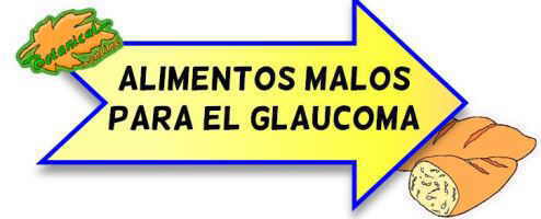 alimentos prohibidos glaucoma