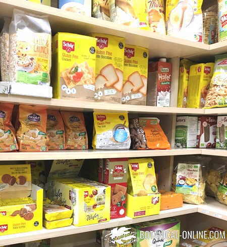 productos sin gluten