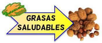 grasas saludables cartel