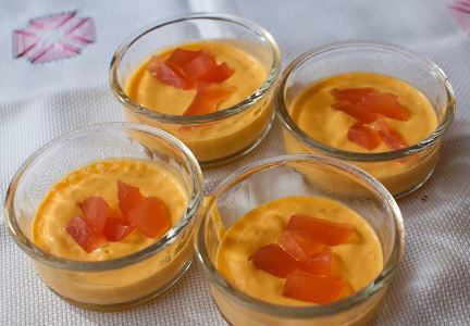 helado de mango cremoso