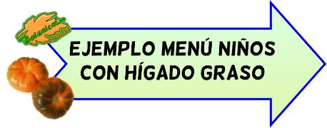 ejemplo menu higado graso