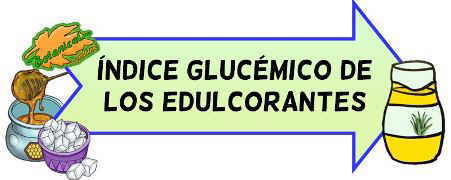 indice glucemico azucar edulcorantes