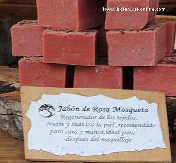 Jabón de rosa mosqueta