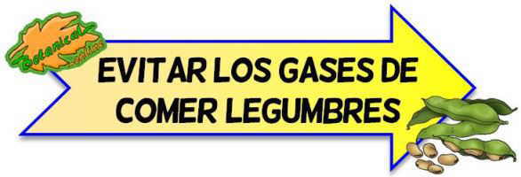 como evitar gases legumbres