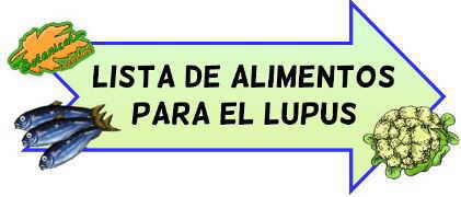 lista alimentos dieta lupus