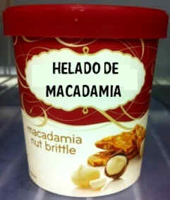 helado de macadamia