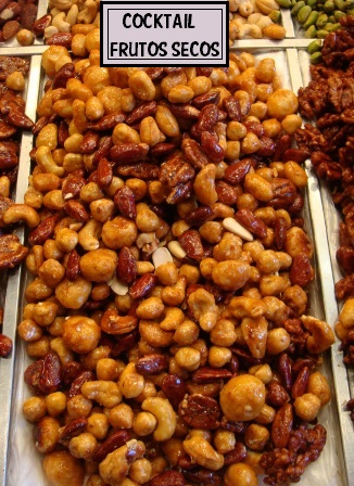 cocktail de frutos secos nueces de macadamia pecanas brasil almendras