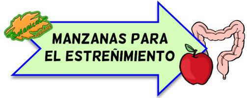 manzanas para el estrenimiento