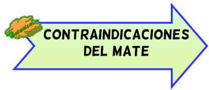 mate contraindicaciones