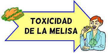 toxicidad de la melisa