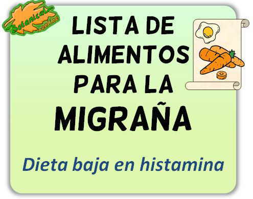 histamina alimentos ricos