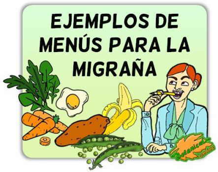 Menús ejemplo dieta DAO para la migraña – Botanical-online