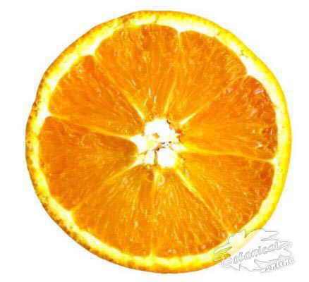 foto de medio naranja amarillo 