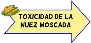 toxicidad de la nuez moscada