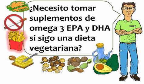 Omega 3 epa dha y pescado azul para vegetarianos