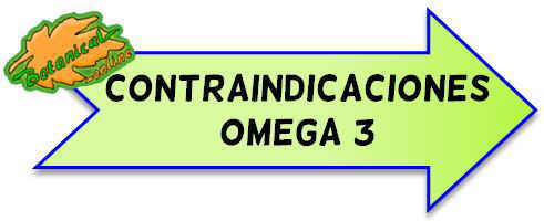 contraindicaciones del omega 3
