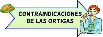 contraindicaciones de las ortigas