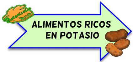 alimentos ricos en potasio