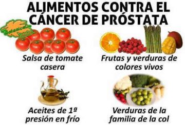 alimentos contra el cancer de prostata