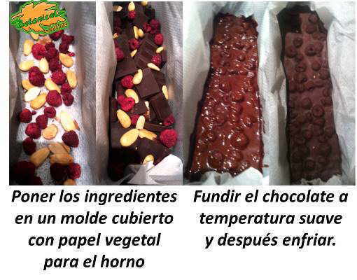 receta casera chocolate personalizado