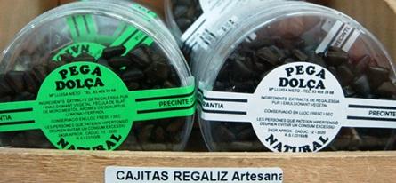 Caramelos de extracto de regaliz