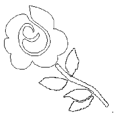Dibujos de rosas para pintar – Botanical-online