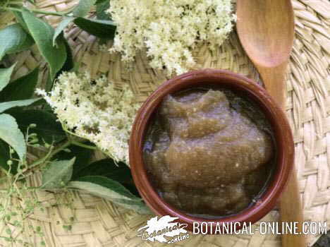 receta compota de manzana con flores de sauco compota